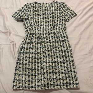 J.ING Midnight Blue Short Sleeve Crew Neck Mini Dress